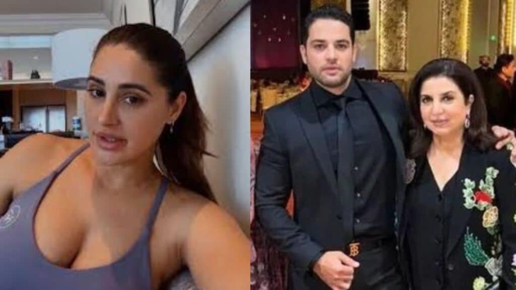 Bollywood Actor Nargis Fakhri With Husband Tony Beig at NMACC event