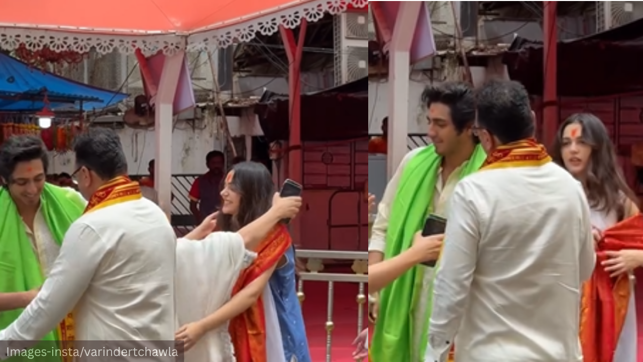 Ahaan Panday and Aneet Padda