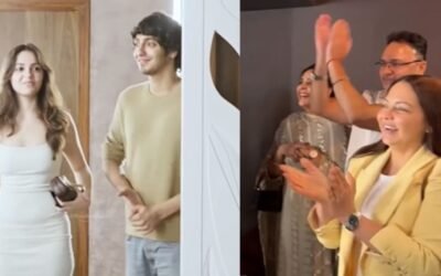 Ahaan And Aneet Celebrates Saiyaara’s Success Ahaan And Aneet