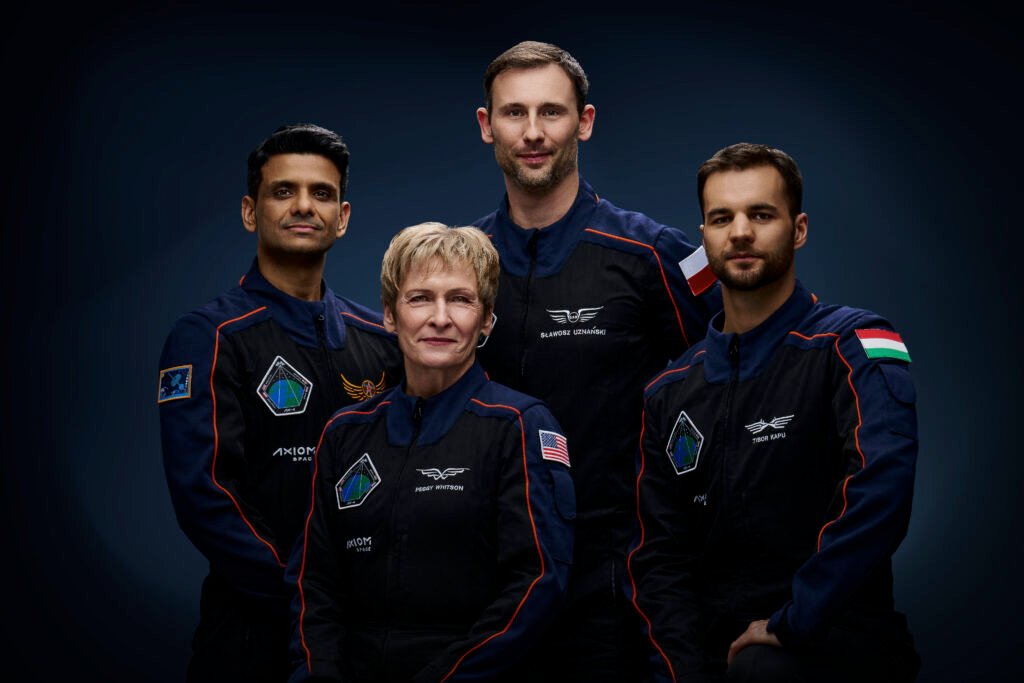 ax4 crew portrait