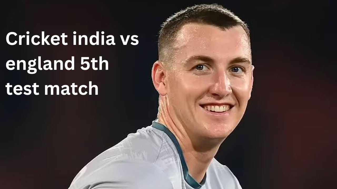 Cricket india vs england 5th test match