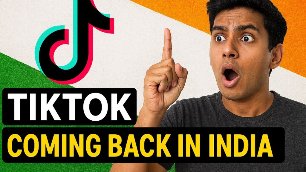 TikTok coming back in india
