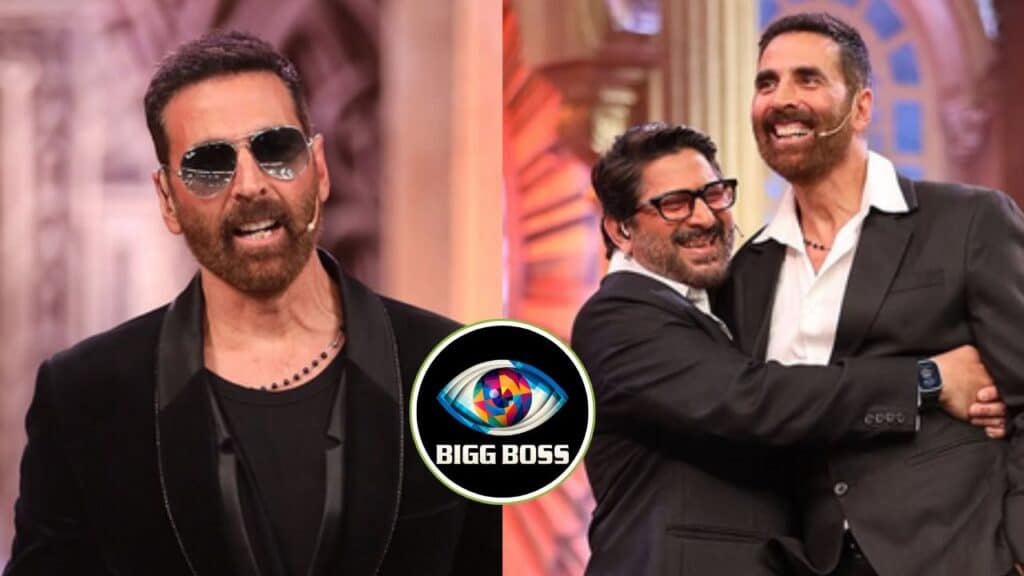 Bigg Boss 19 Weekend Ka Vaar Akshay Kumar and Arshad Warsi