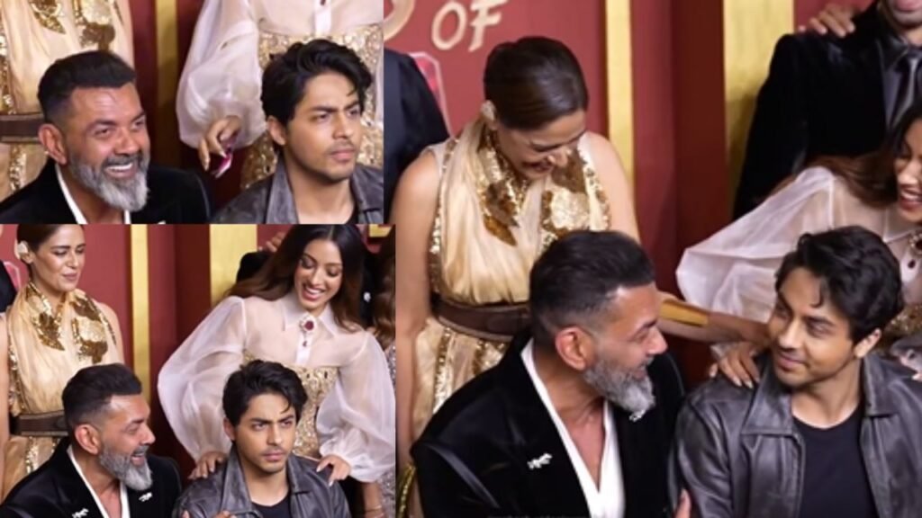 Bobby Deol Makes Aryan Khan Smile
