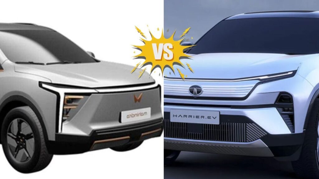 Mahindra XUV700 EV vs Tata Harrier EV