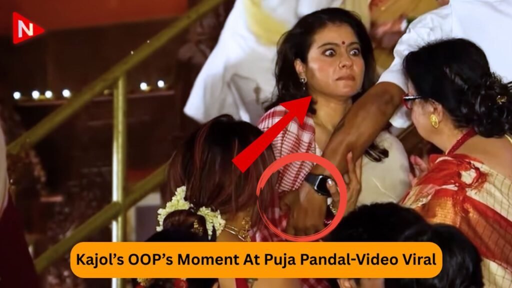 Kajol's OOP's Moment At the Navaratri Pandal Gets Viral-Watch Video Here