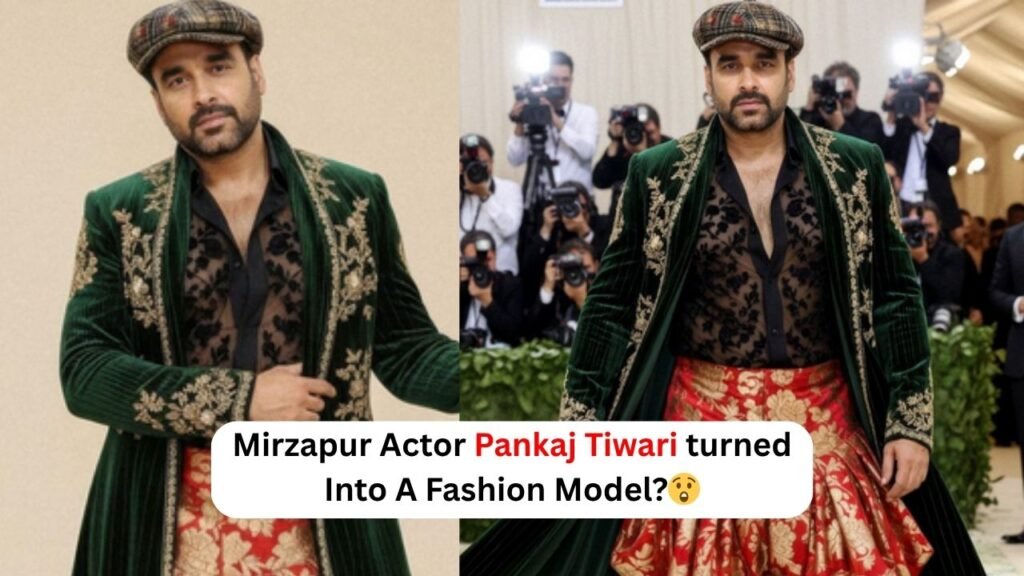 Mirzapur Actor Pankaj Tiwari turned Into A Fashion Model 1